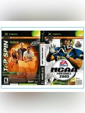 EA SPORTS NCAA Football 2005 Xbox Video Game - White/Cream Cover